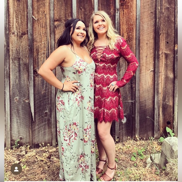 Nasty Gal Red Lace Mini Dress - Picture 3 of 11